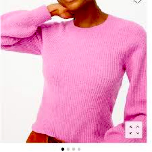 J Crew Pink Extra Soft Sweater - Picture 1 of 2